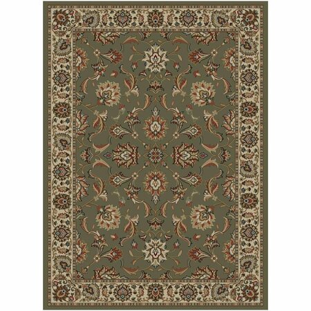 MAYBERRY RUG 2 ft. 3 in. x 7 ft. 7 in. Ambassador Rectangle Area Rug, Sage HT9965 2X8